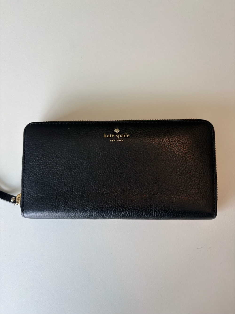 Kate spade Black leather Wallet full zip - Picture 12 of 12
